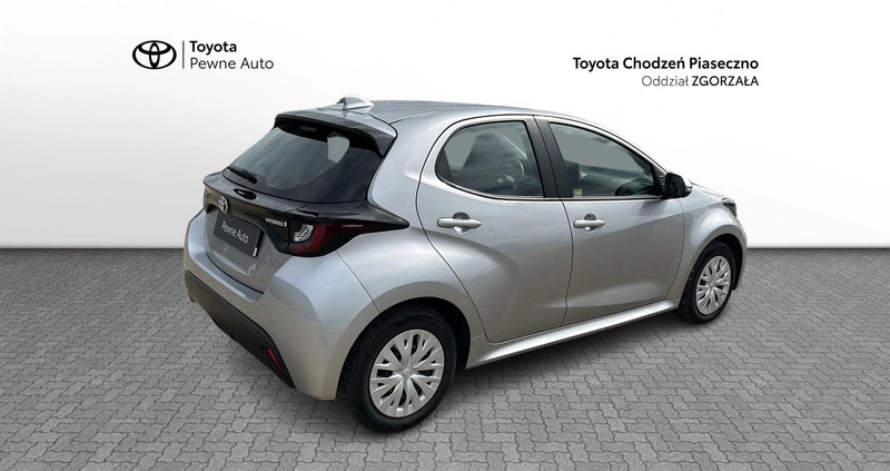 Toyota Yaris cena 78800 przebieg: 71743, rok produkcji 2022 z Złocieniec małe 232